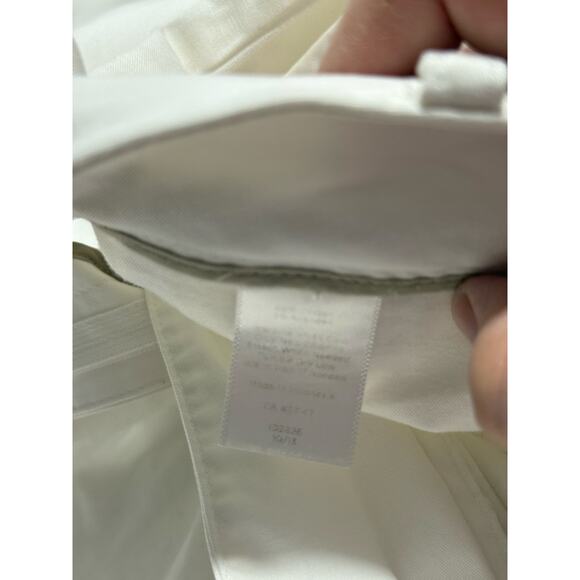 Talbots Chino Shorts Women's Plus Size 20WP Petite White 9" Inseam 20 - Picture 9 of 9